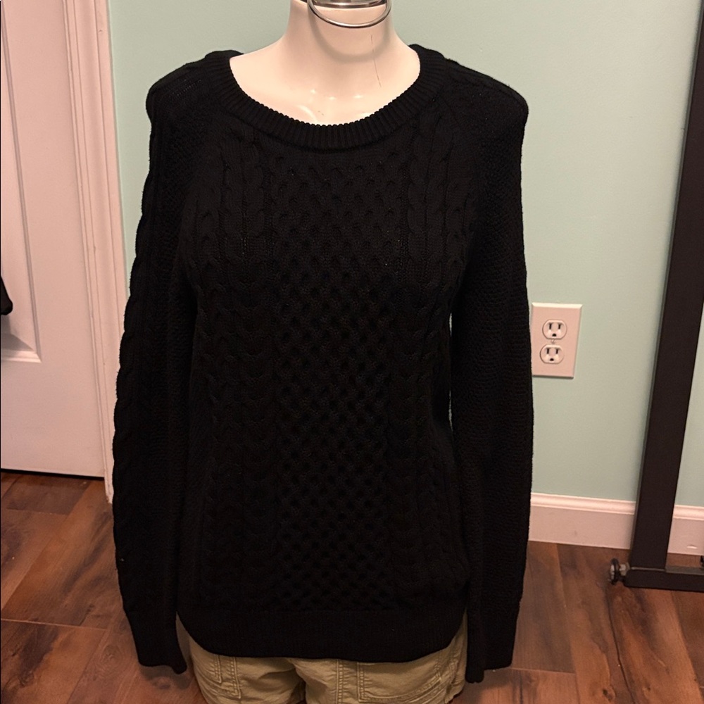 GAP Black Knit Sweater